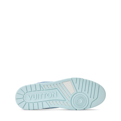 LV Trainer Sneaker Monogram-printed canvas Blue